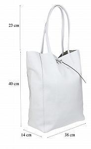 Женская сумка с открытым верхом Girly Handbags из натуральной кожи synthetic.ua - Фото 1