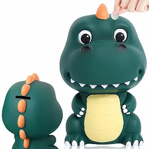 Скарбничка Динозавр Силіконова - Фото 1