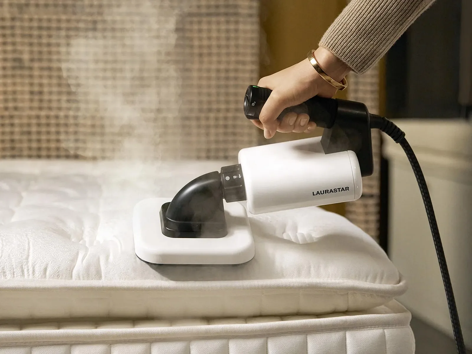 Пароочисник Laurastar AURA суха мікродисперсна пара з ароматом цитрусових без хімікатів, фото №3