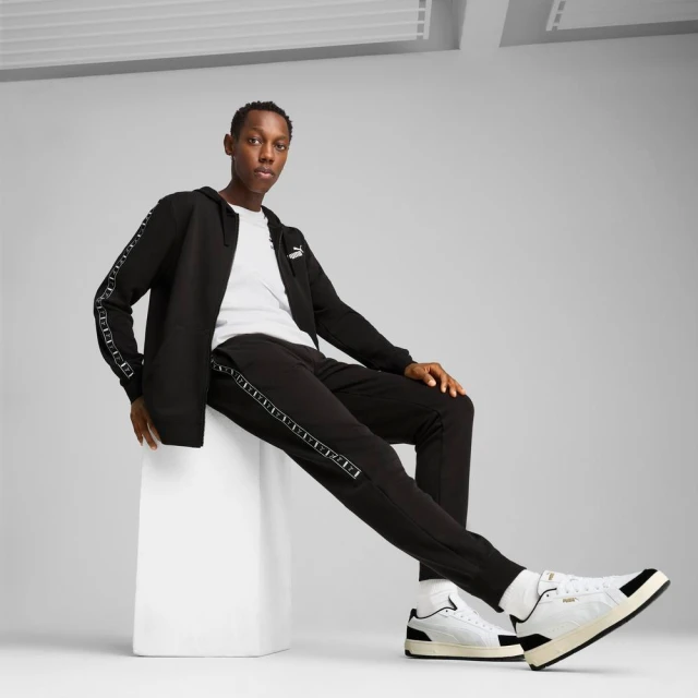 Штани ESS TAPE Sweatpants 68468001 Puma Чорний XS, фото №3