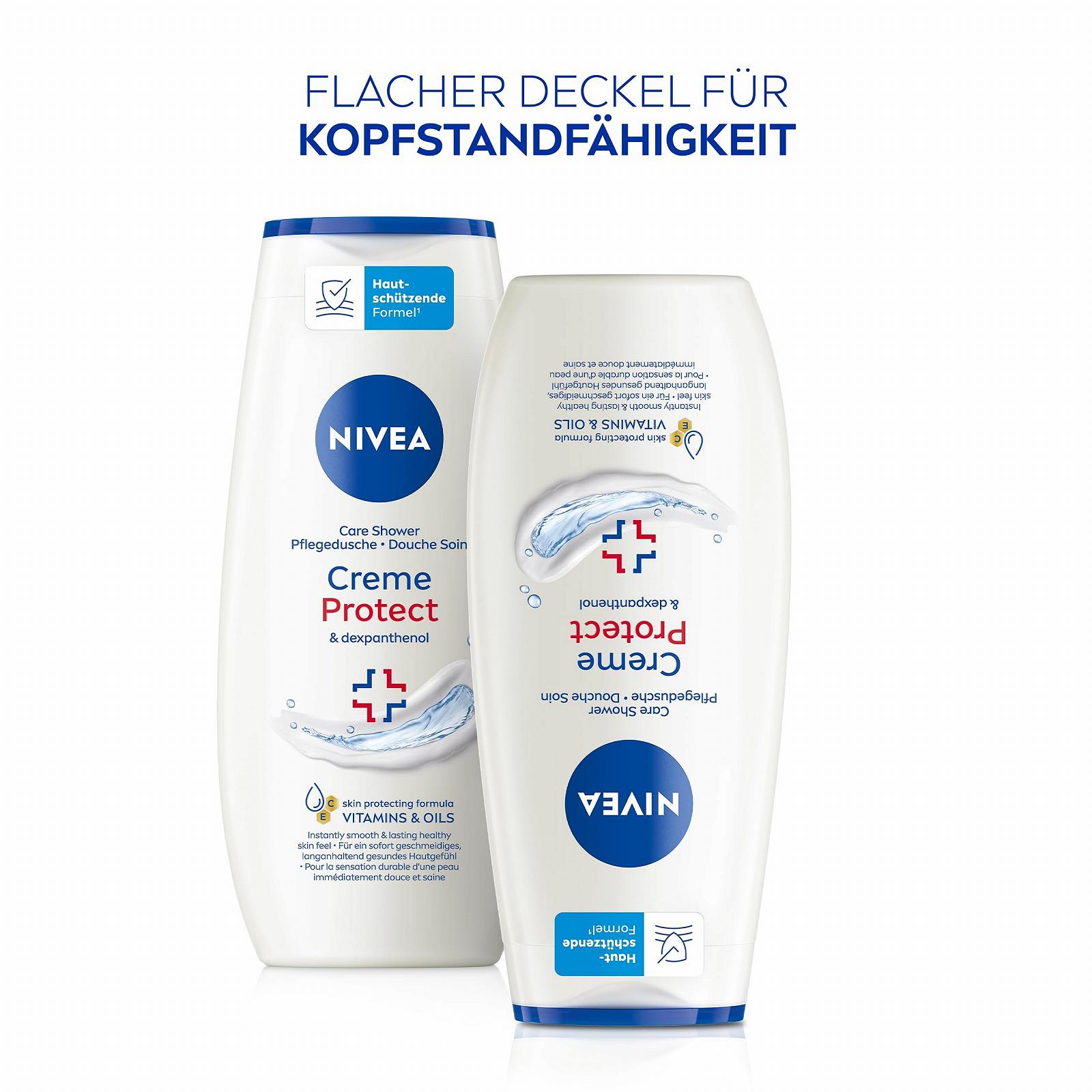 Крем-гель для душа NIVEA Creme Protect & Dexpanthenol 250 мл, фото №7 Крем-гель для душа NIVEA Creme Protect & Dexpanthenol 250 мл, фото №7