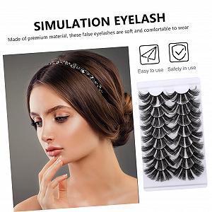 Аксессуары Angoily для наращивания ресниц 80 пар накладных ресниц 3D химическое волокно европейский и американский макияж ресницы цена на synthetic.ua - Фото 1 Аксессуары Angoily для наращивания ресниц 80 пар накладных ресниц 3D химическое волокно европейский и американский макияж ресницы synthetic.ua - Фото 1