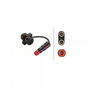 Електрокабель для роз’єму прикурювача HELLA 8JB 008 032-001 для IVECO - Фото 1