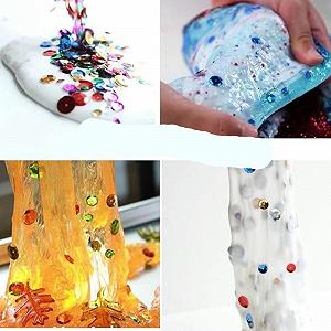 Блёстки Круглые 6 мм, 20000 шт с коробкой для хранения synthetic.ua - Фото 1