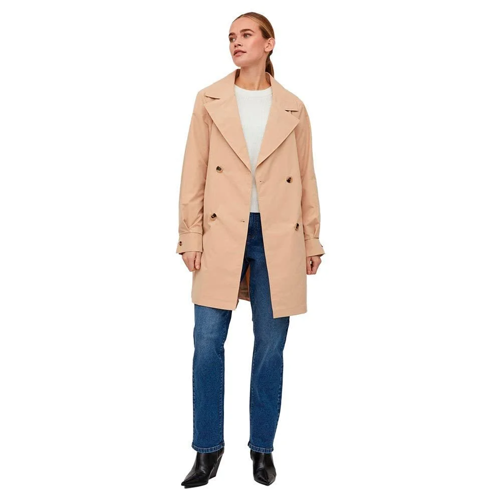 Тренчкот Vila Vimersin Trenchcoat-Noos, фото №5 Тренчкот Vila Vimersin Trenchcoat-Noos, фото №5