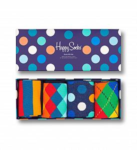 Носки Happy Socks Подарочный набор Mix, 4 пары - Фото 1