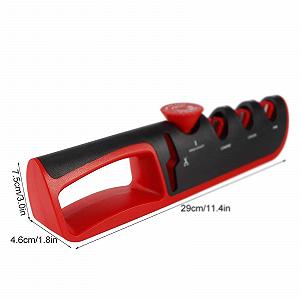 Точилка для ножів та ножиць 4 в 1 багатофункціональна регульована synthetic.ua - Фото 1