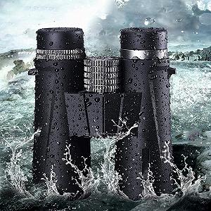 Бінокль 10x42 Дозвілля для дорослих BAK91 FMC Компактний Водонепроникний synthetic.ua - Фото 1