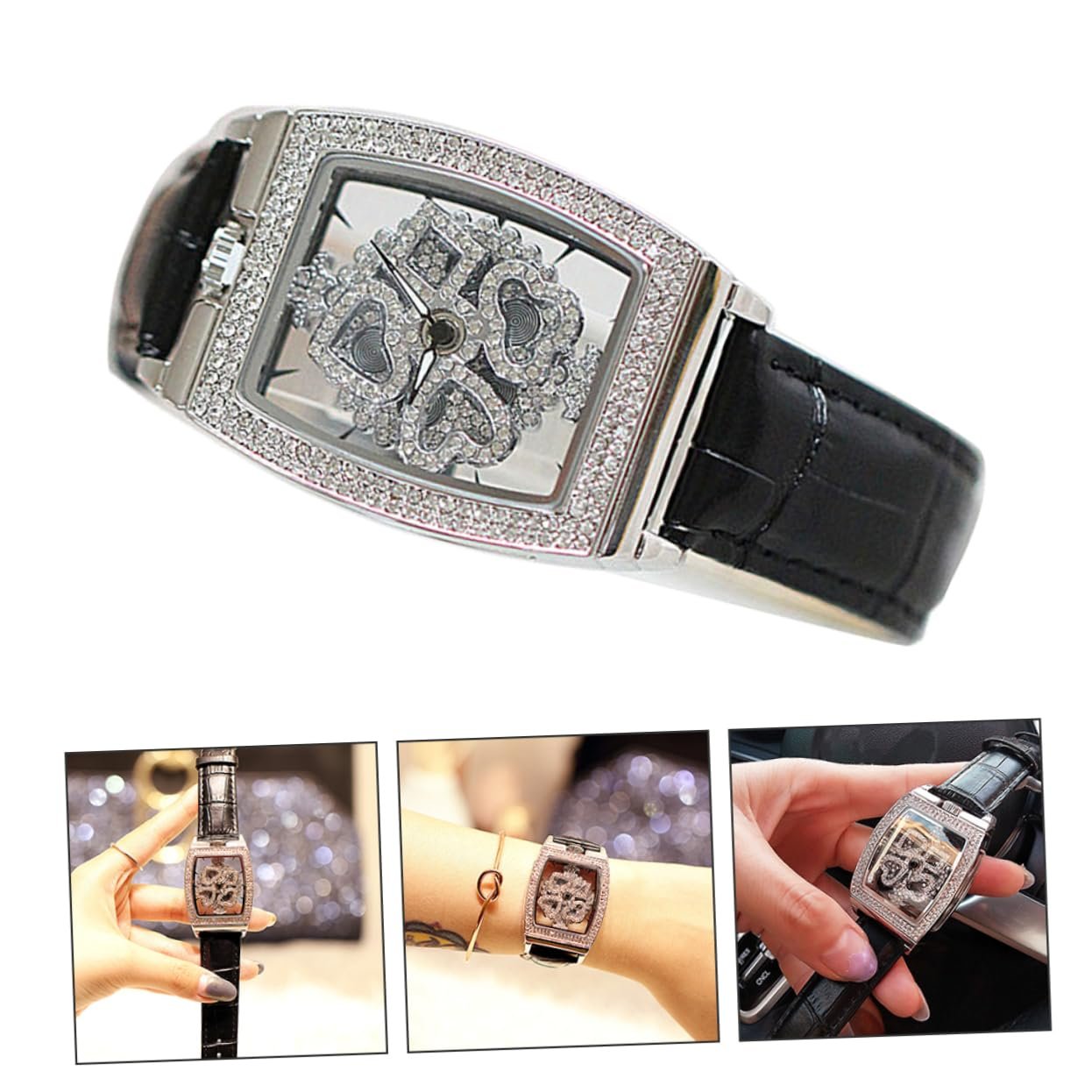 Жіночий Годинник LIFKOME Червоний, фото №7