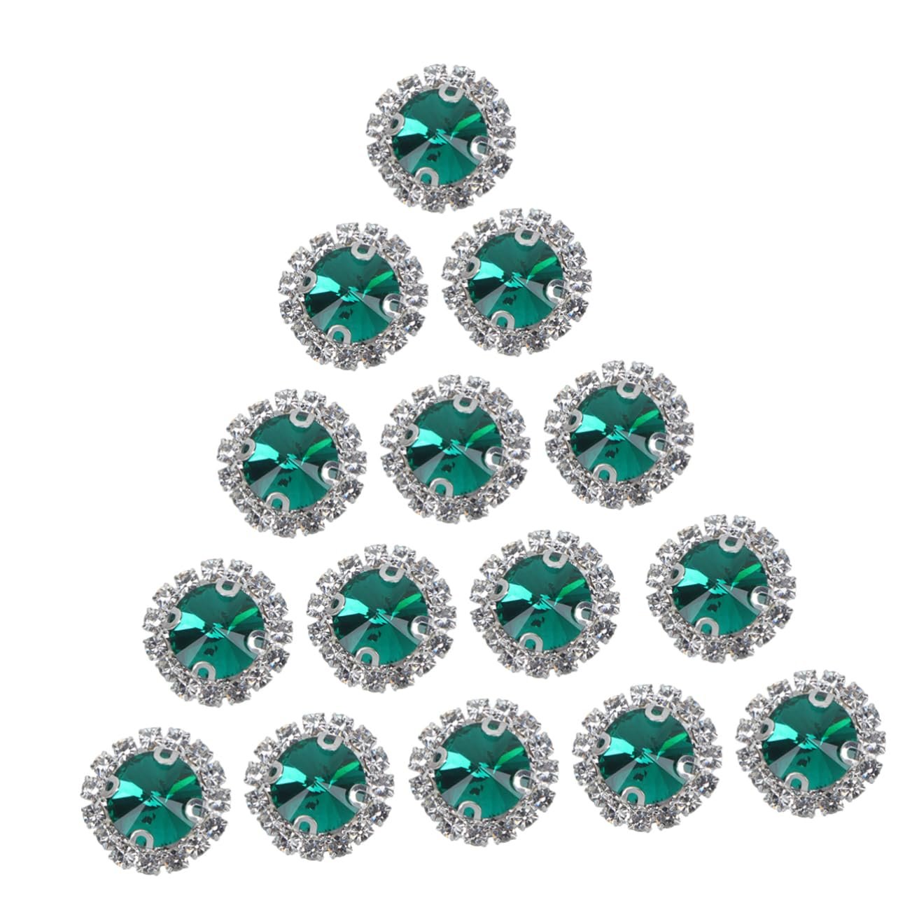 Стрази 60 шт. для скрапбукінгу, чохла телефону, DIY, вечірньої прикраси, виготовлення прикрас, прикраси для дня народження, вечірні прикраси, коштовні камені з чотирма отворами, стрази з кігтями, фото №7