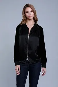 Жіноча куртка бомбер MAVI Velvet Bomber Jacket Black - L - Фото 1