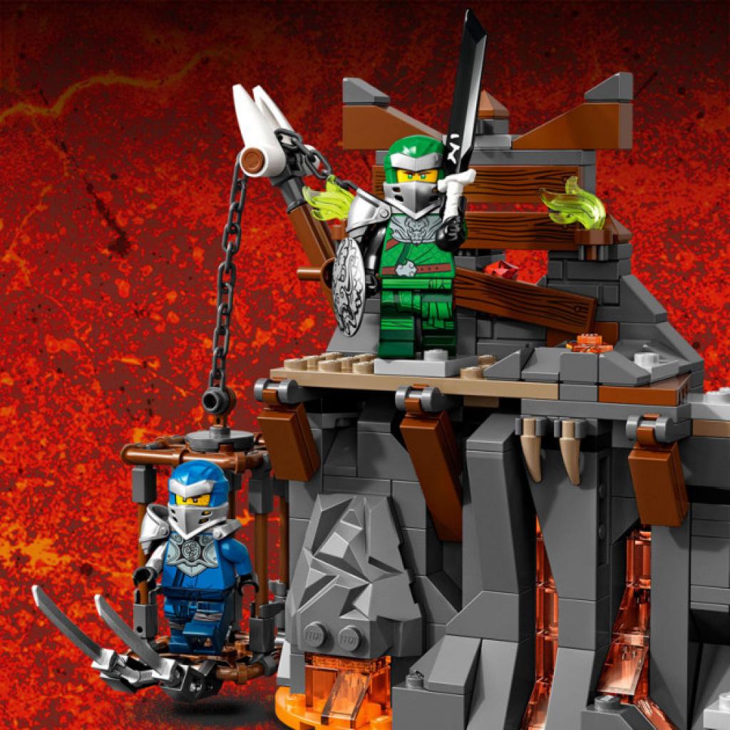 Конструктор LEGO Ninjago Путешествие в Подземелье черепа 401 деталь (71717), фото №7