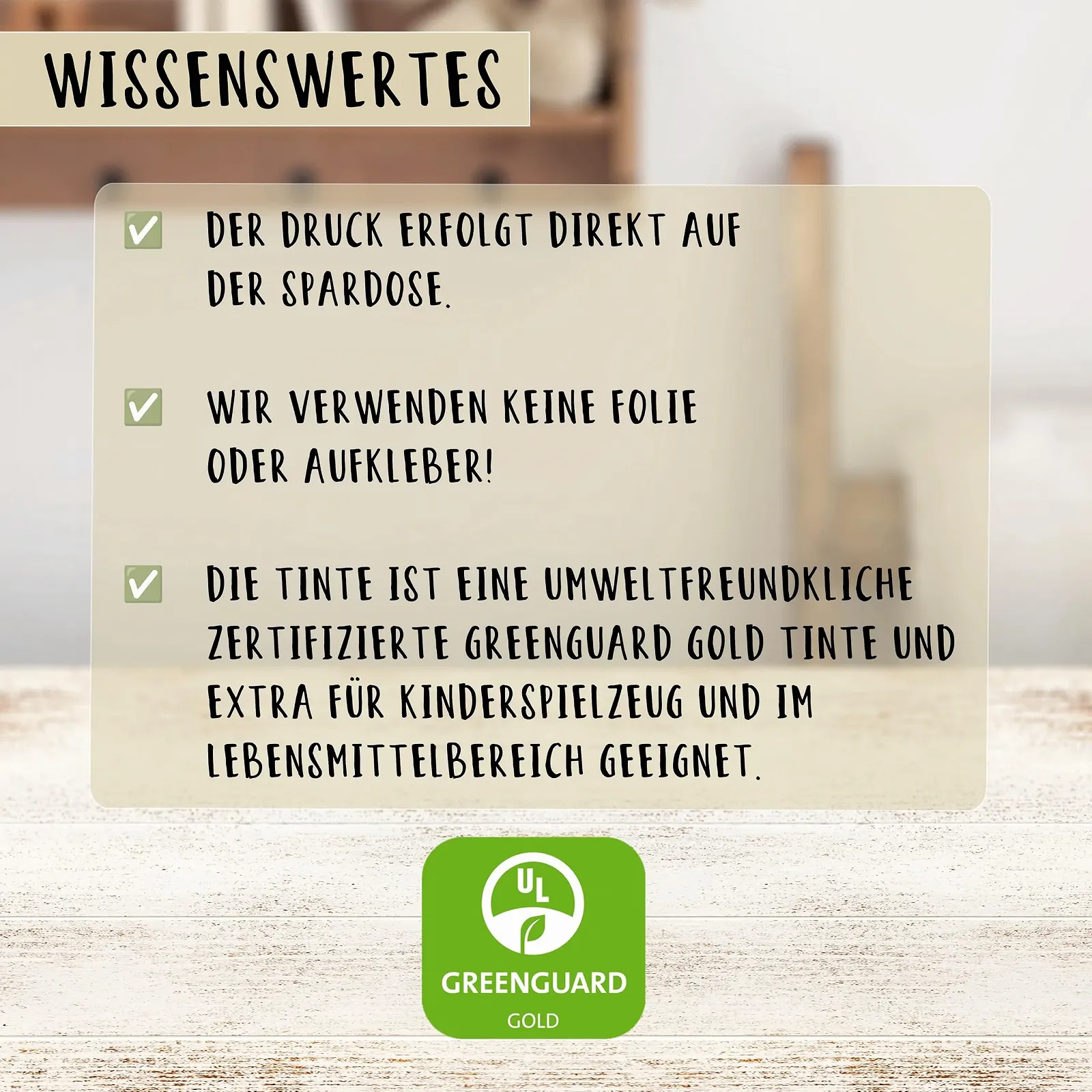 Скарбничка дерев'яна Єдиноріг Хмаринка з замком та ключем, фото №6