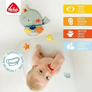 Іграшка для ванни Сітка-кит Fehn Utensilo для ванни synthetic.ua - Фото 1