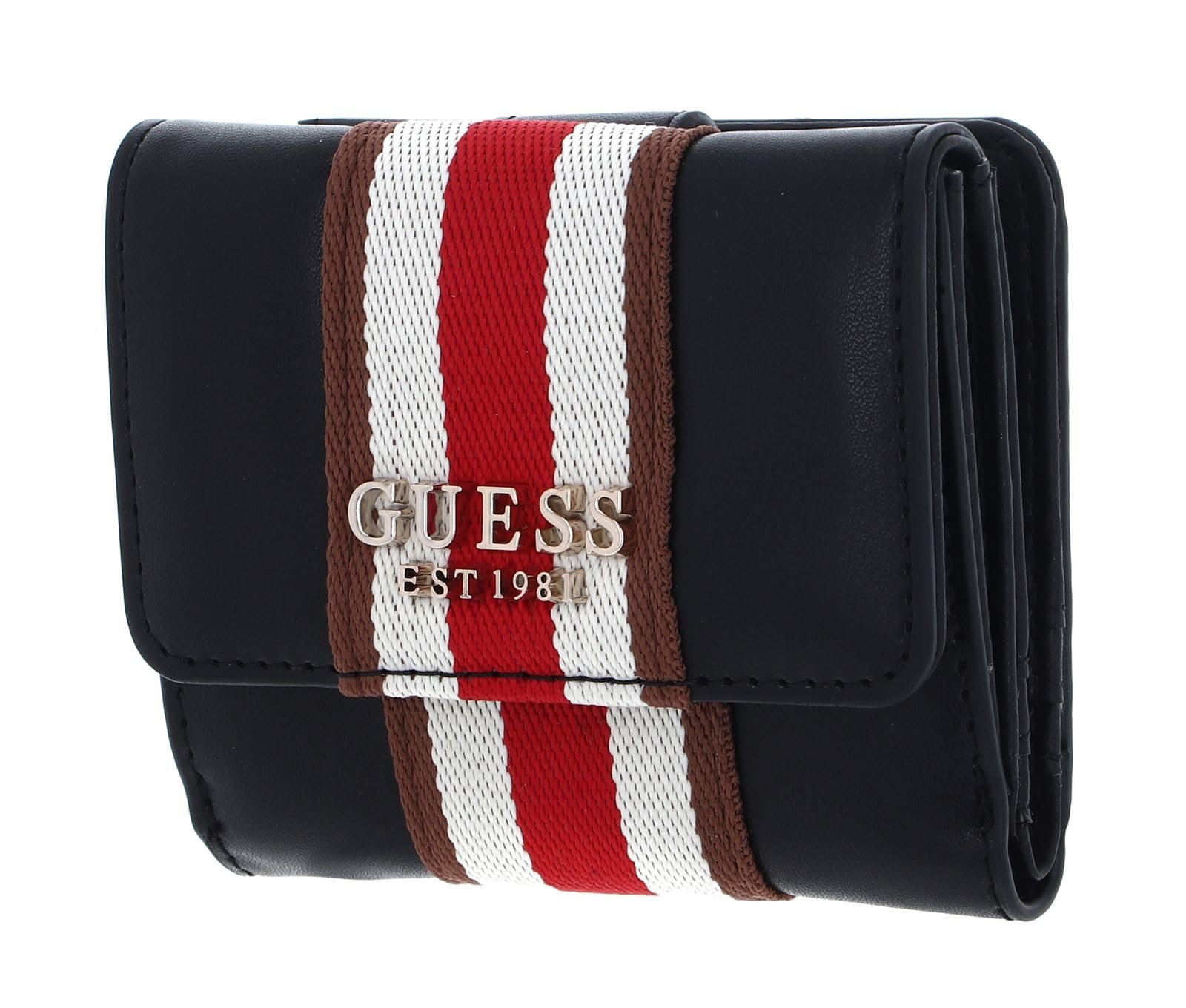 Гаманець для карток GUESS Nelka Чорний, фото №1