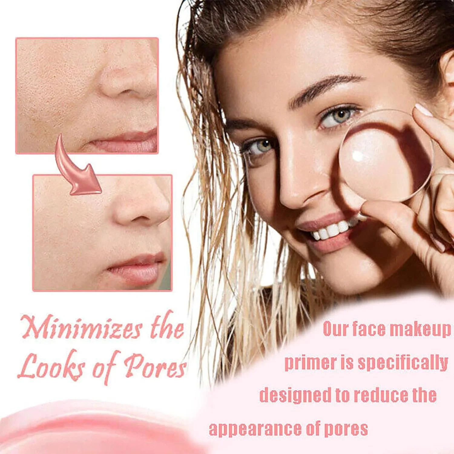 Праймер Tfits Delicate Silk Veil Art, коректор для гладкої шкіри, що приховує пори, фото №6