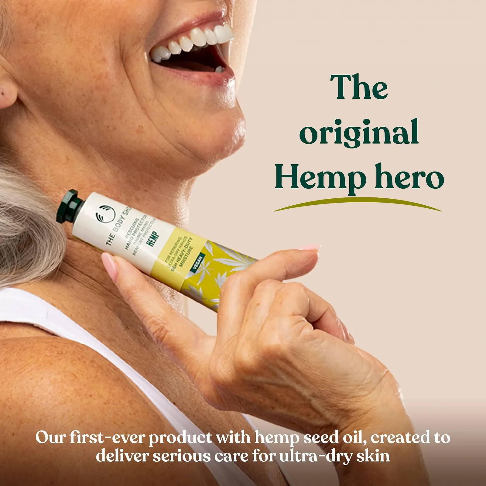 Крем для рук The Body Shop Hemp Protective Hand Cream 100 мл, фото №6 Крем для рук The Body Shop Hemp Protective Hand Cream 100 мл, фото №6