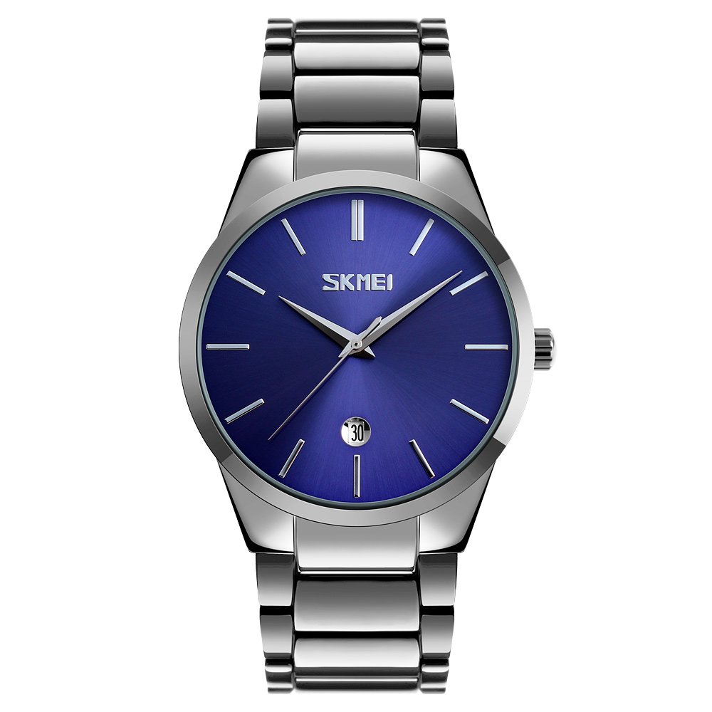 Годинник Skmei 9140SIBU Silver-Blue, фото №1
