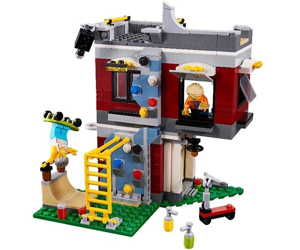 Конструктор LEGO Модульная Скейт-площадка (31081), фото №8