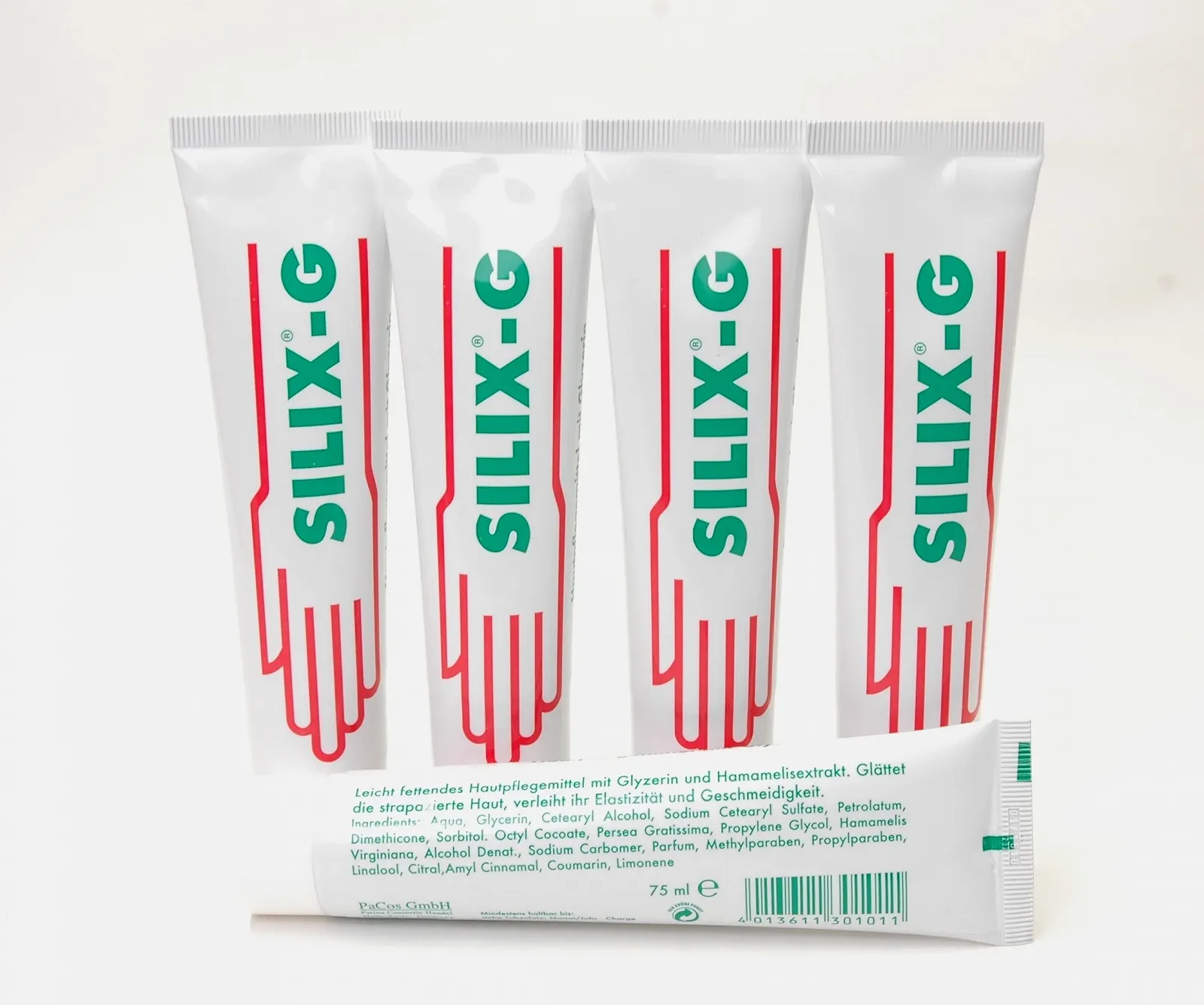 Крем для рук Silix-G Depotmed Edition з гліцерином та екстрактом гамамелісу 5 x 75 мл, фото №2