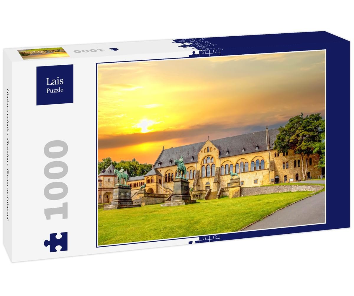 Пазл Lais Puzzle Kaiserpfalz, Goslar, Germany, 1000 деталей, фото №1