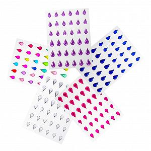 Стразы Наклейки Healvian для макияжа глаз, 20 листов - Фото 1