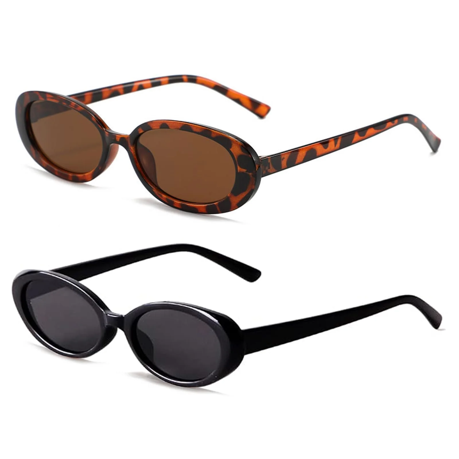 Сонцезахисні Окуляри Овальні FeiOne 2шт Різнокольорові, фото №1 Сонцезахисні Окуляри Овальні FeiOne 2шт Різнокольорові, фото №1