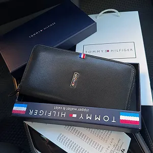 Купити Чоловічий шкіряний гаманець на блискавці Tommy Hilfiger Томмі Хілфігер - Фото 1 Чоловічий шкіряний гаманець на блискавці Tommy Hilfiger Томмі Хілфігер - Фото 1