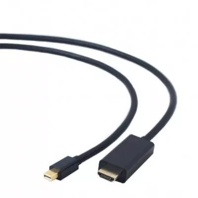 Кабель мультимедийный miniDisplayPort to HDMI 1.8m Cablexpert (CC-mDP-HDMI-6), фото №1