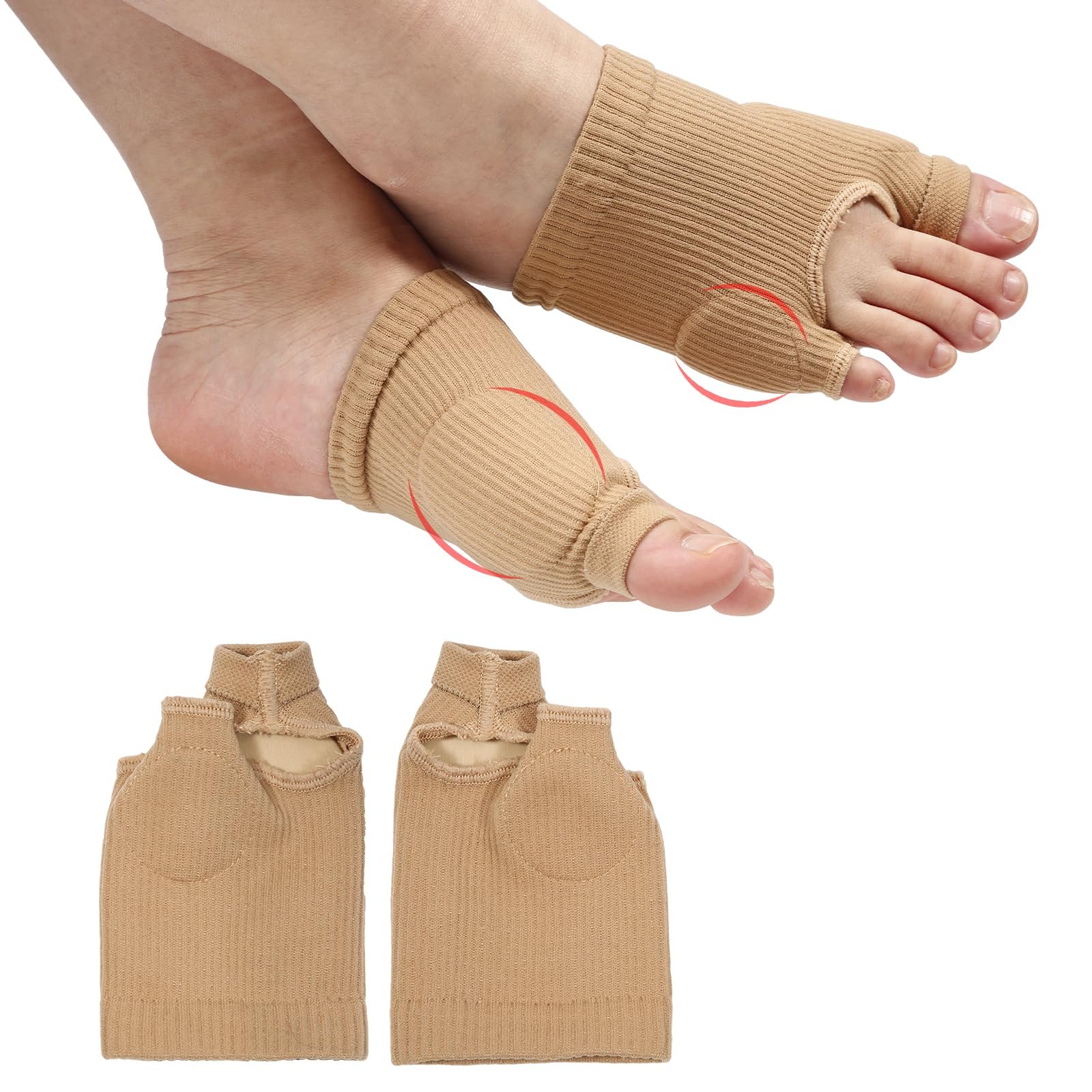 Подушечки для захисту великого пальця стопи Покращені, фото №1