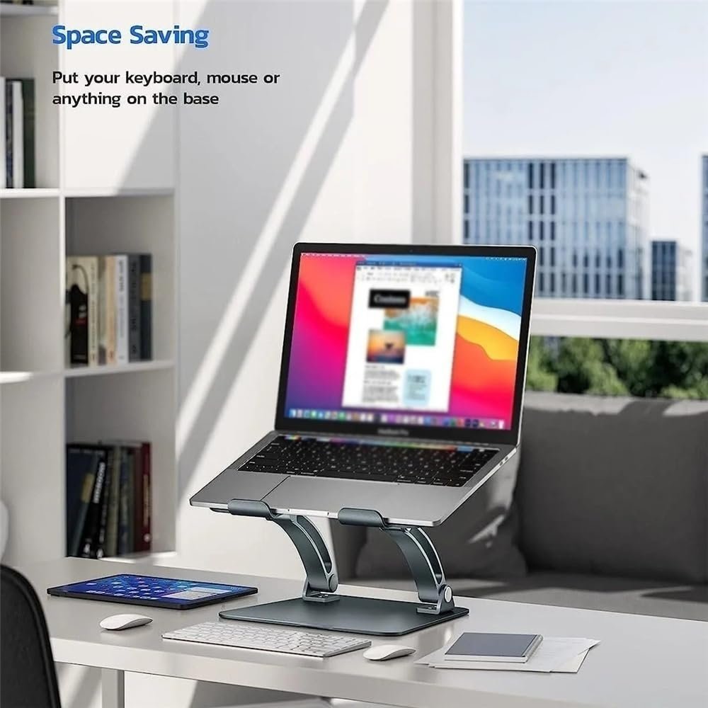 Подставка для ноутбука складная для стола, эргономичная охлаждающая подставка для ноутбука, фото №6 Подставка для ноутбука складная для стола, эргономичная охлаждающая подставка для ноутбука, фото №6