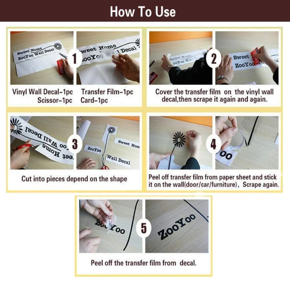 Наклейка для стін вінілова Stunt Scooter 57 x 52 см, фото №2