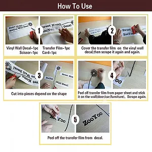 Наклейка для стін вінілова Stunt Scooter 57 x 52 см synthetic.ua - Фото 1