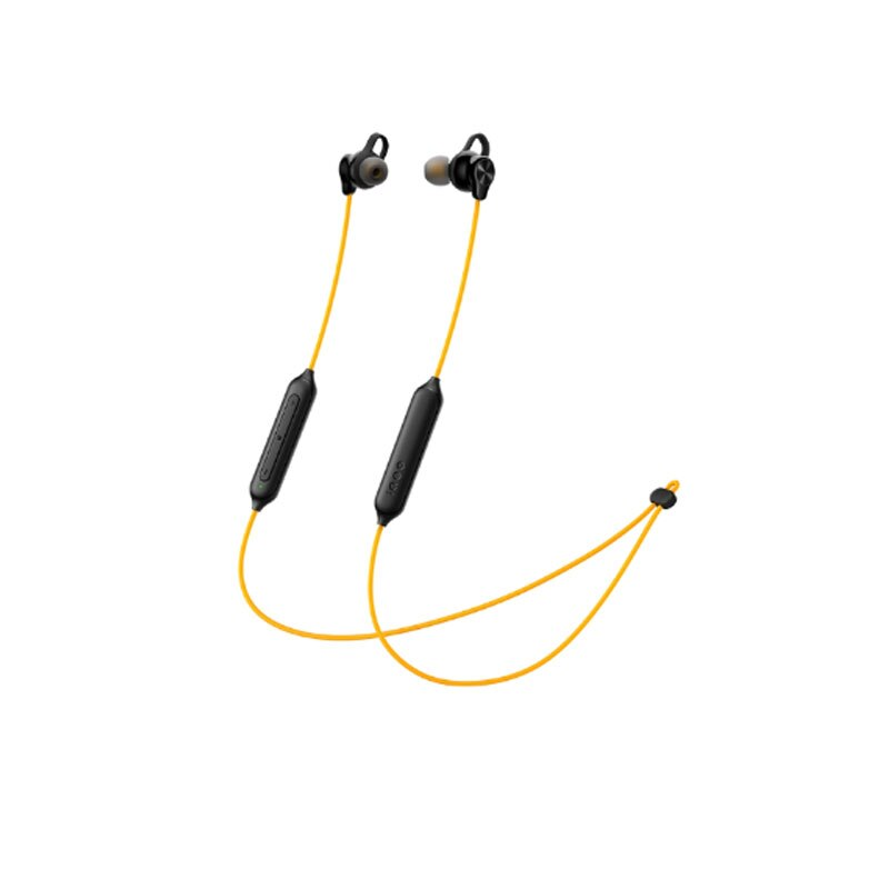 Навушники iQOO Wireless Sport black-yellow, фото №1