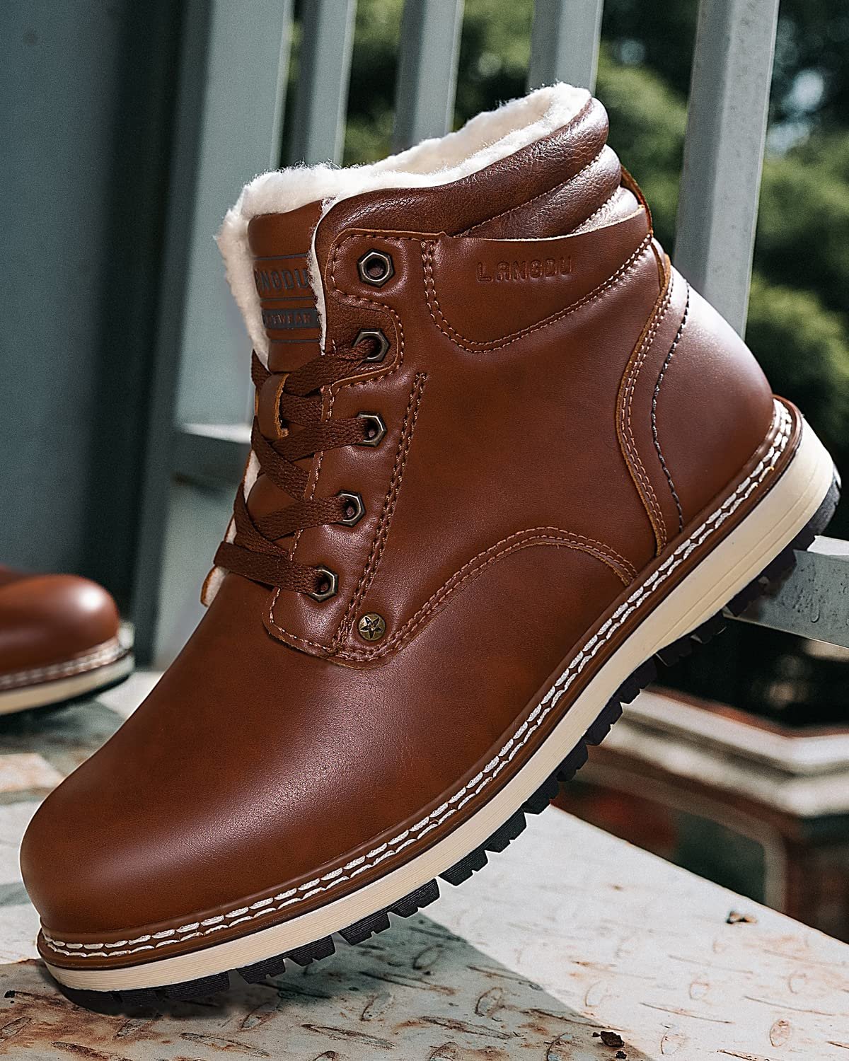 Чоботи Зимові LANGDU Чоловічі, фото №5