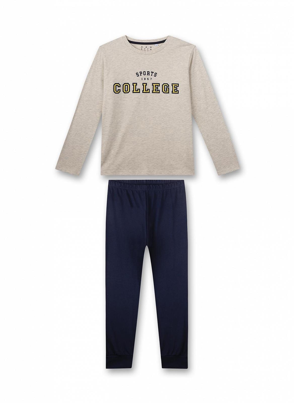 Пижама Sanetta Длинная Бежевый, фото №1