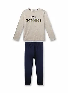 Піжама Sanetta Довга Бежевий - Фото 1