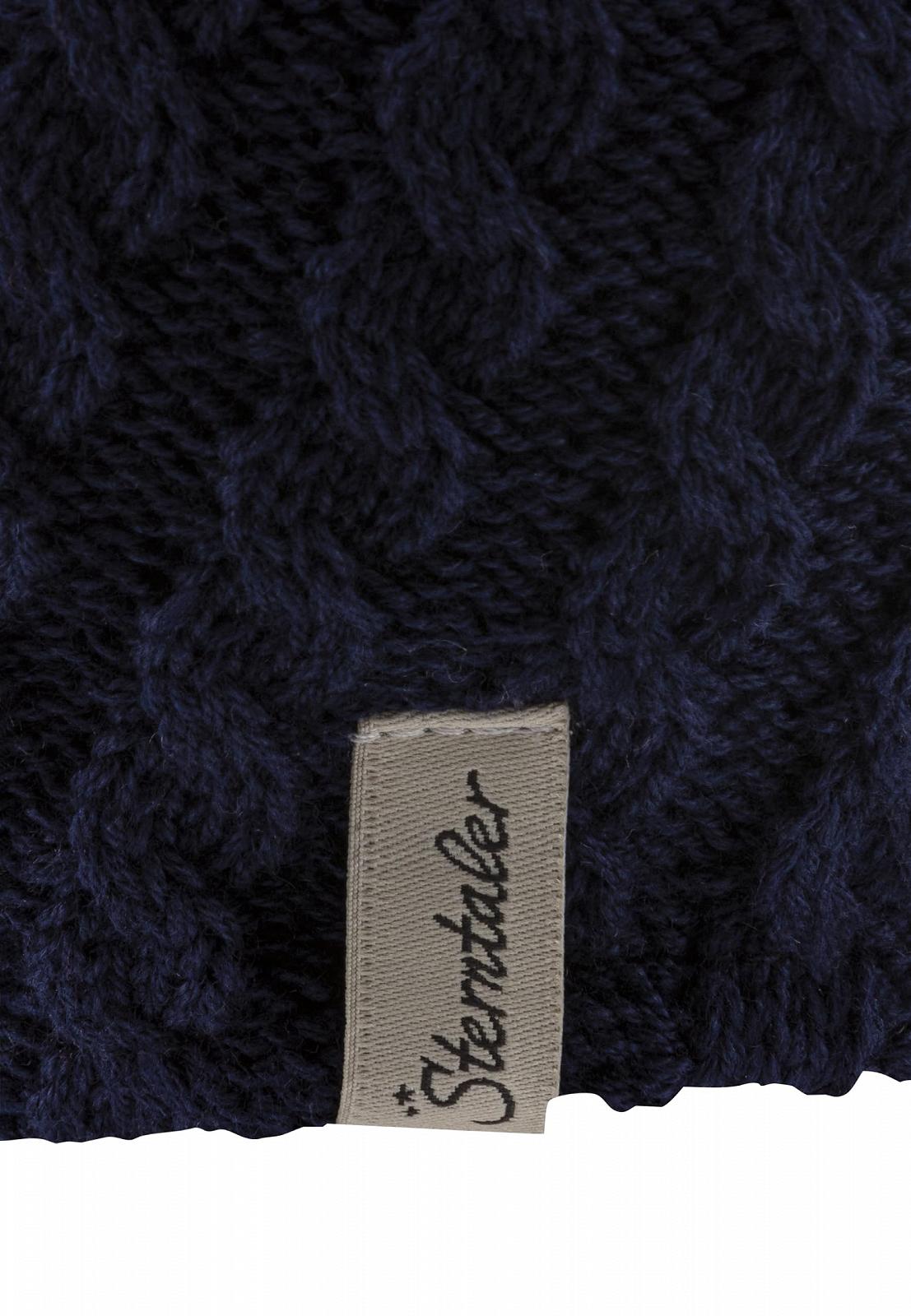 Вязаная шапка с манжетом Sterntaler Классическая детская хлопковая, фото №5 Вязаная шапка с манжетом Sterntaler Классическая детская хлопковая, фото №5