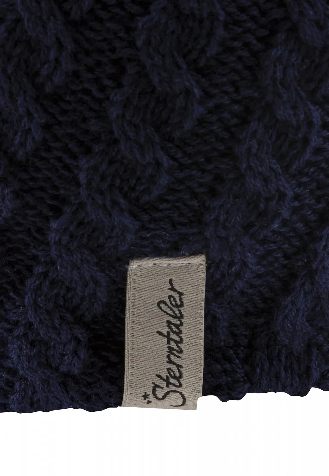 Вязаная шапка с манжетом Sterntaler Классическая детская хлопковая, фото №5