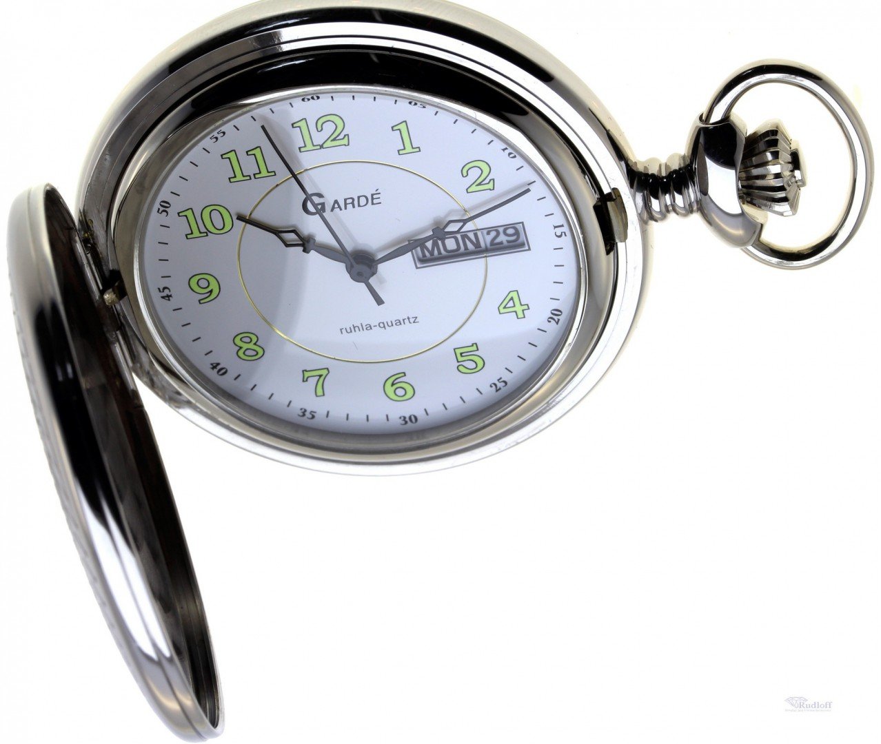 Часы Ruhla Savonette 8696 Coat Rack 3 Pocket Watch Clock Necklace, фото №3