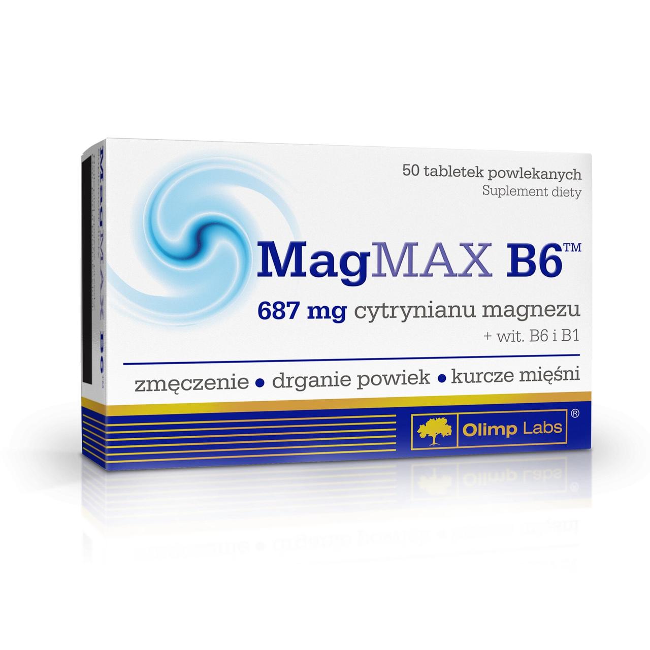 Olimp MagMax B6 50 таблеток, фото №1