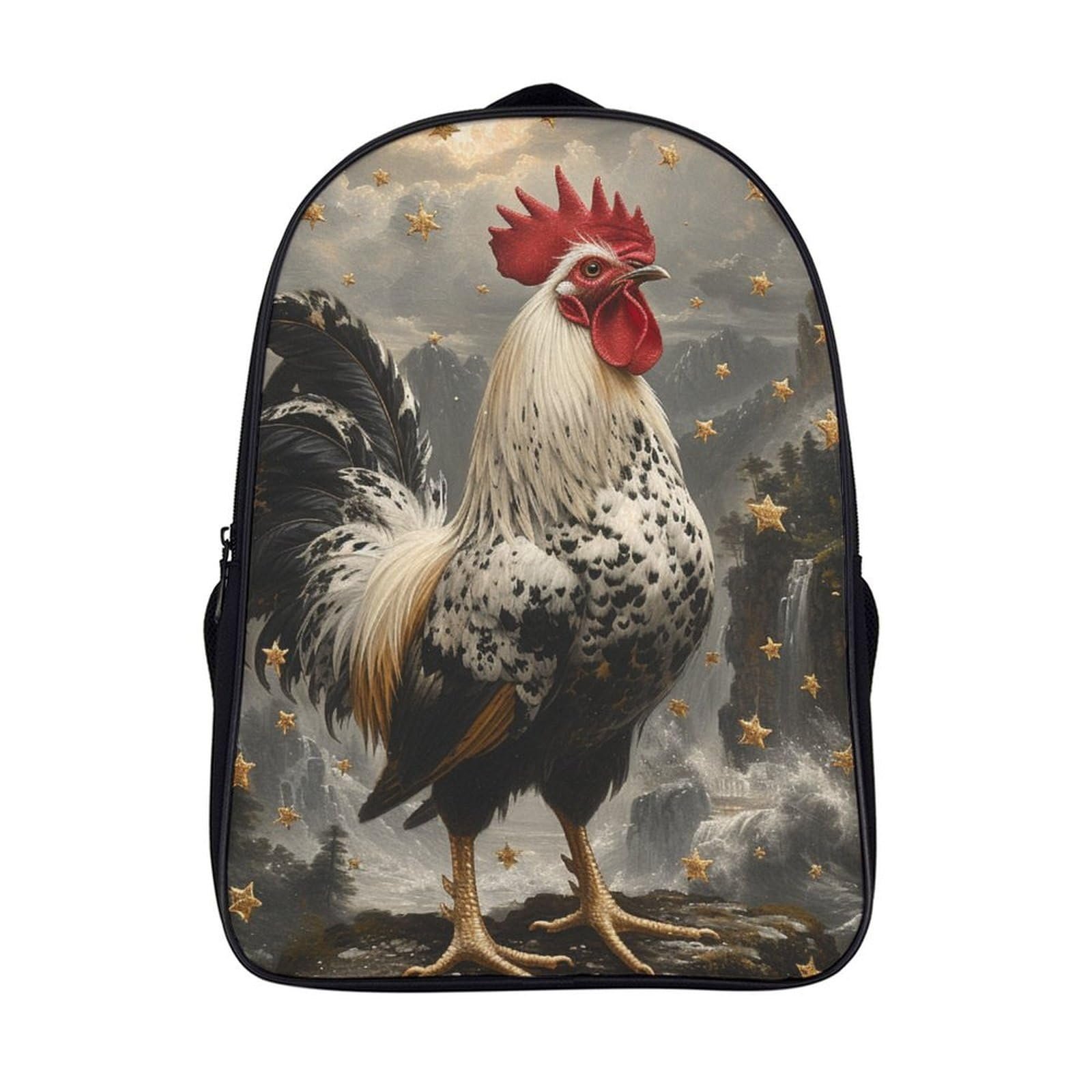 Школьный рюкзак RSIUUODNF Roosters 40x28x16см, фото №1