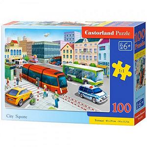 Купить Пазлы Городская площадь 100 элементов - Фото 1 Пазлы Городская площадь 100 элементов - Фото 1