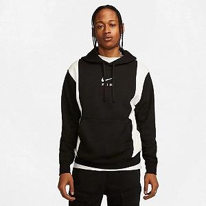 Джемпер Nike Sportwear Swoosh Air Pullover Hoody Fleece FN7691-010 XL - Фото 1