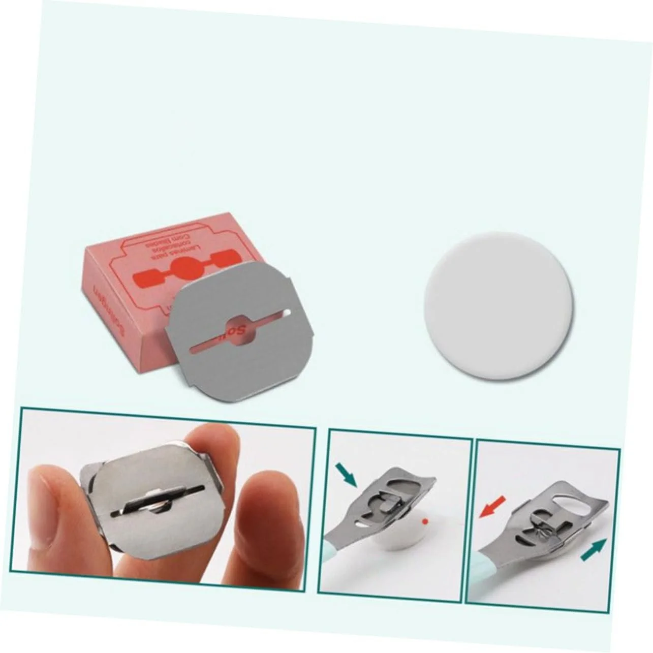 Набор инструментов для педикюра Healvian, 10 предметов, розовый, фото №9 Набор инструментов для педикюра Healvian, 10 предметов, розовый, фото №9