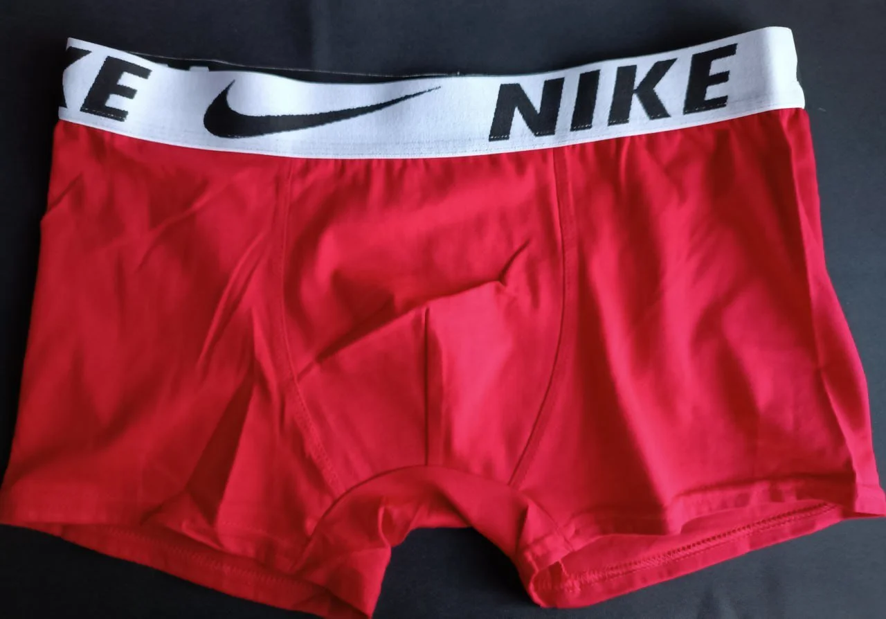 Чоловічі червоні труси боксери Nike, фото №1 Чоловічі червоні труси боксери Nike, фото №1