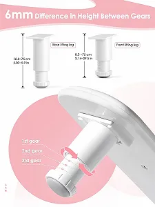 Підставка для рук U-подібна для манікюру: регульована по висоті подушка для рук synthetic.ua - Фото 1