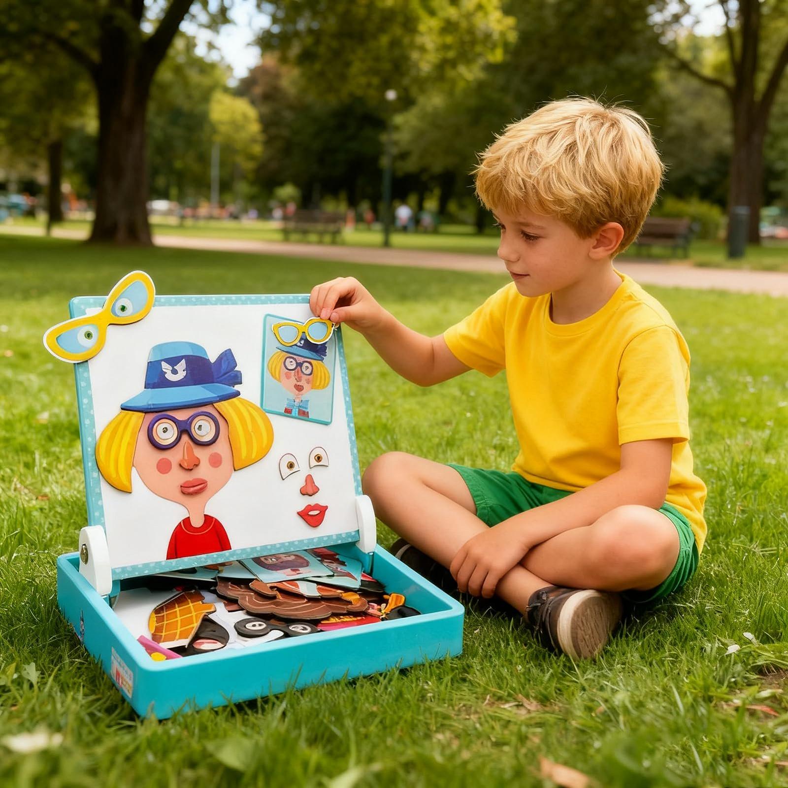 Магнитный пазл Animal Magnetic Puzzles для детей, фото №6