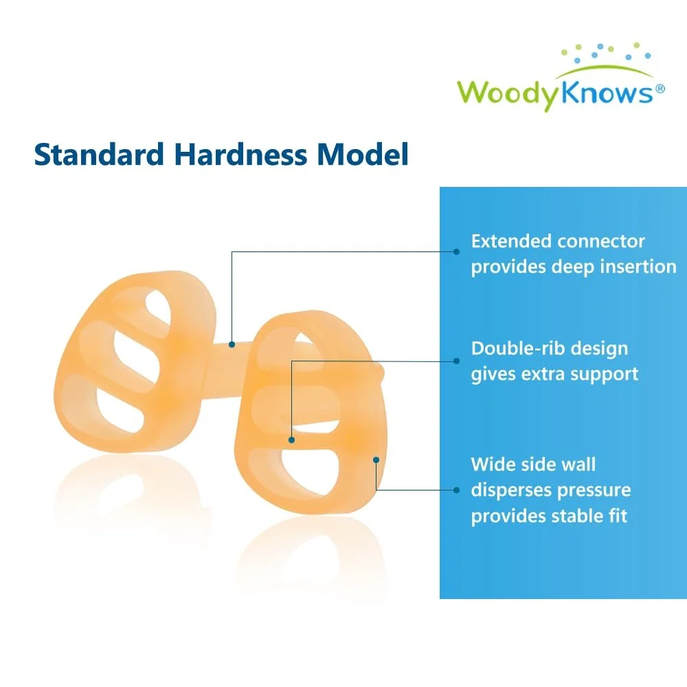 Розширювач для носа WoodyKnows Super Support, модель 2024 Standard, покращує сон і циркуляцію повітря під час занять спортом, фото №3