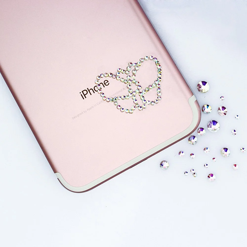 Штучні кристали Круглі Змішані Акрилові Стрази різних розмірів 1,5-5 мм Світло-рожевий та бірюзовий (1200 шт), фото №5